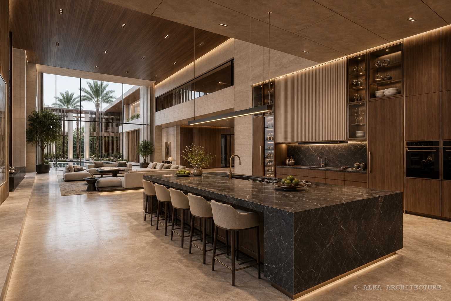 Villa Amara — KITCHEN — MARBLE ISLAND