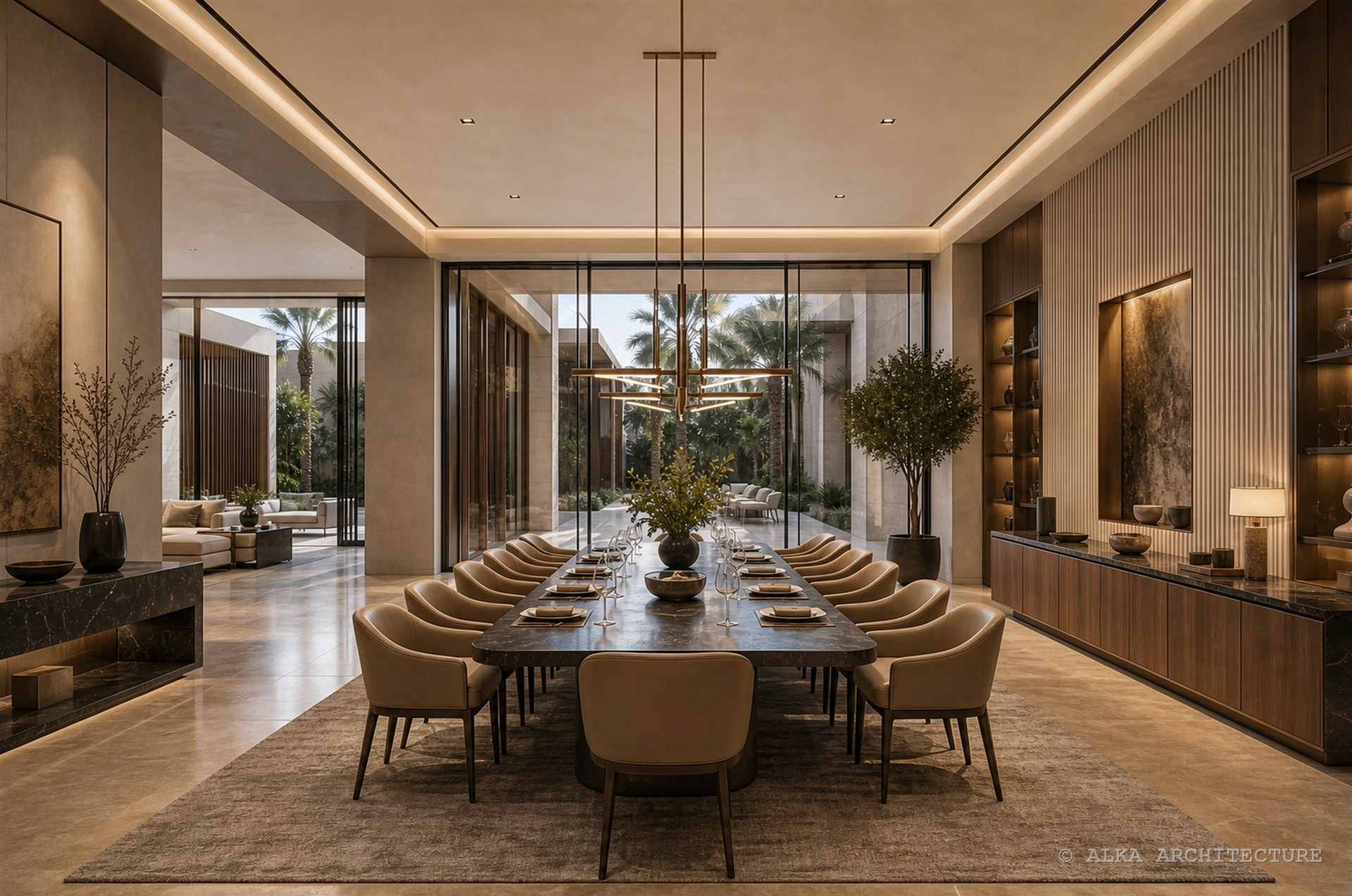 Villa Amara — MAIN DINING HALL