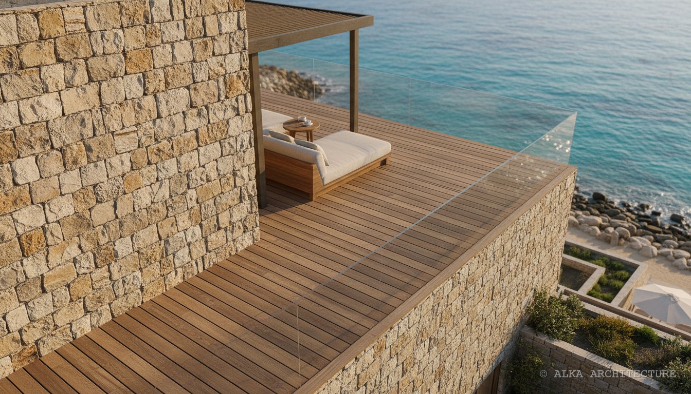 Azure Resort — STONE TERRACE — SEA VIEW