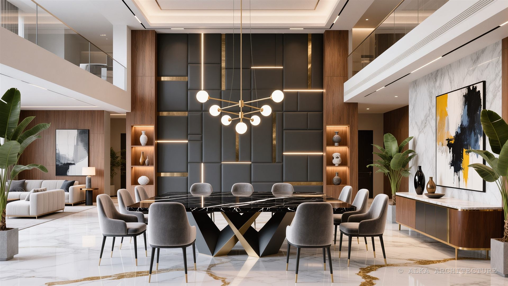 Villa Cresta — DINING HALL