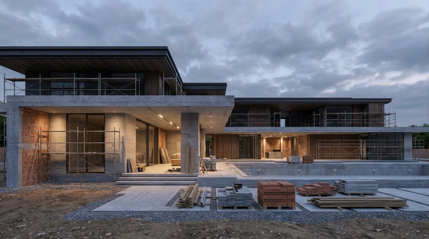 Villa New York — ON SITE — NEARING COMPLETION