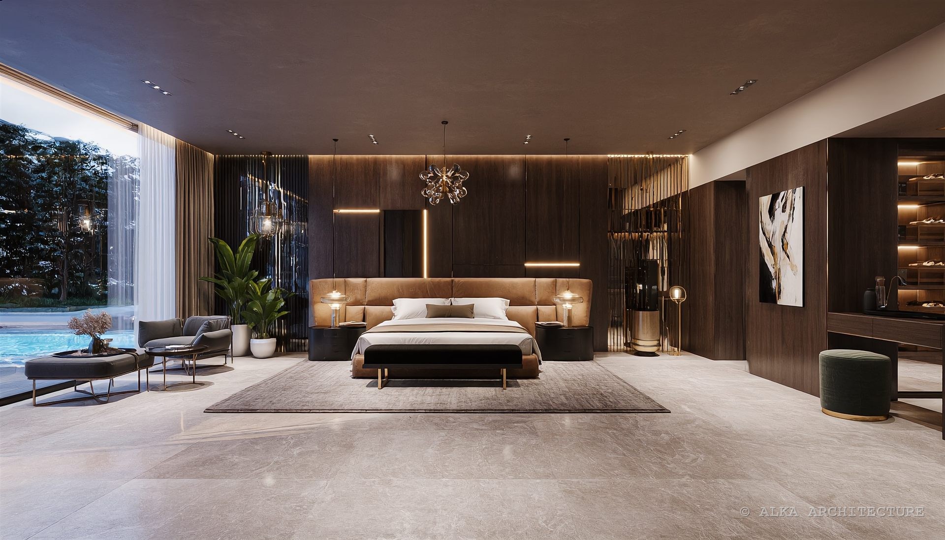 Villa New York — MASTER BEDROOM