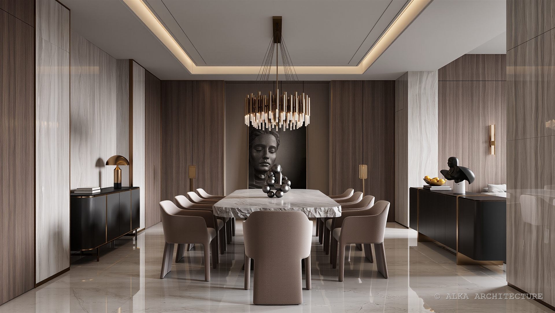 Villa Salam — DINING HALL