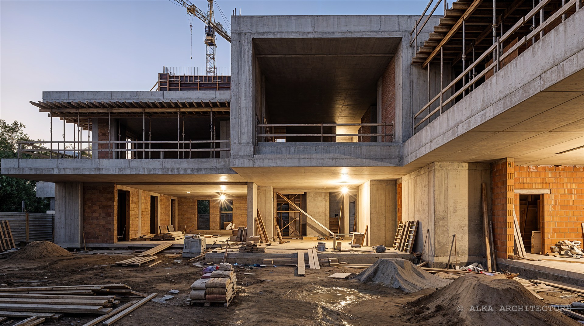 Villa Mir — ON SITE — UNDER CONSTRUCTION