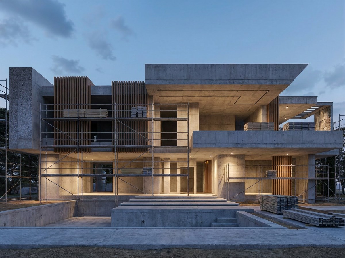 Villa Borea — ON SITE — NEARING COMPLETION
