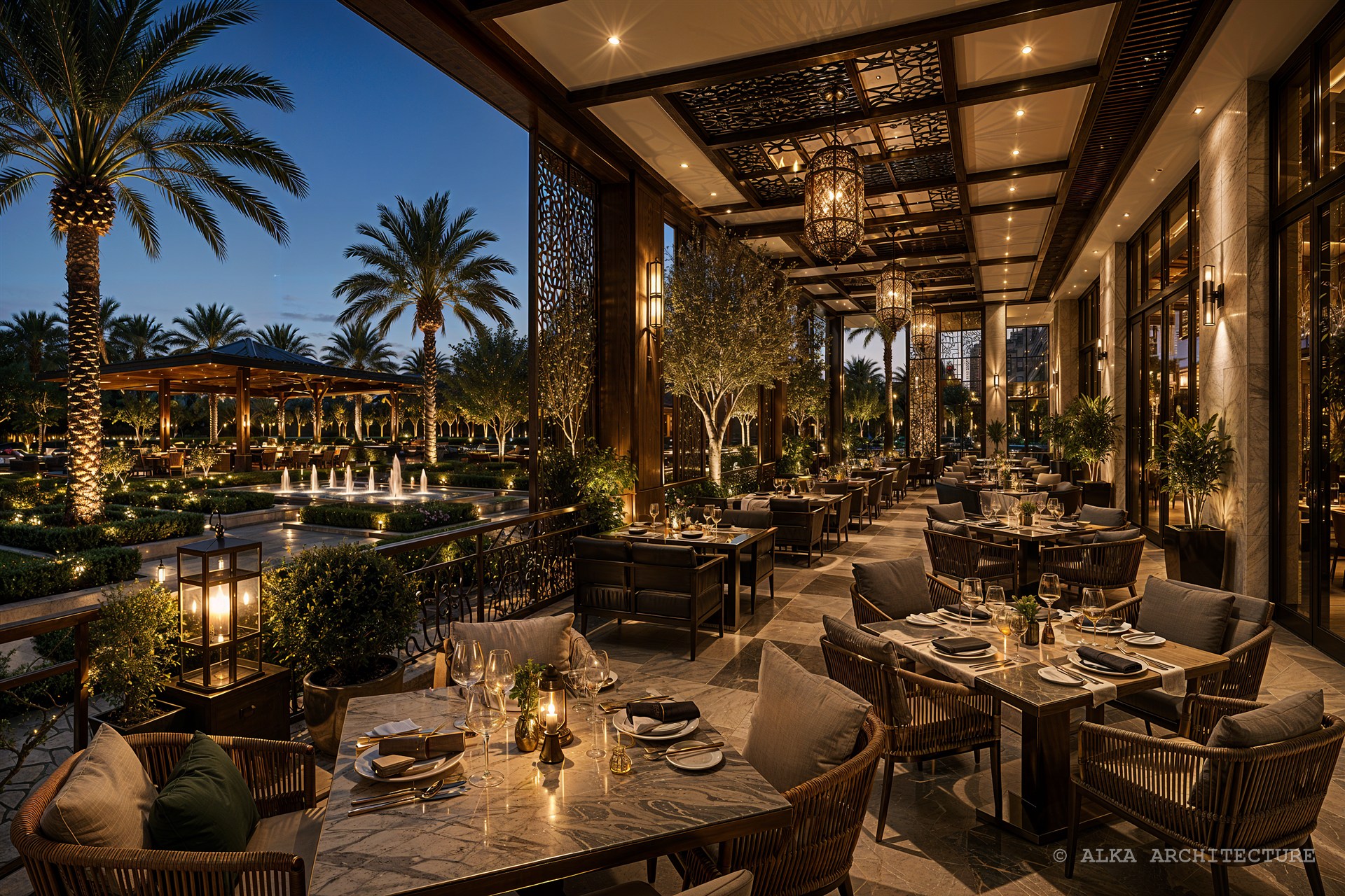 Zaman Restaurant — OUTDOOR TERRACE